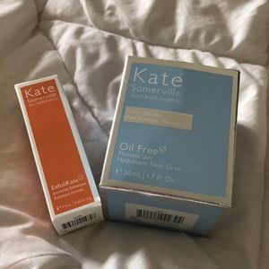 Kate Somerville exfoliKatefull and moisturizer